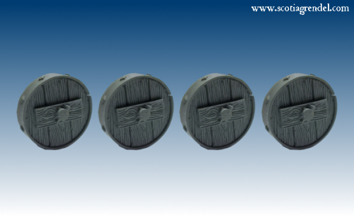 ACR78 - Large Wooden Wheels - Click Image to Close