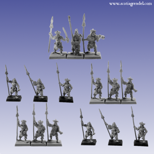 GFRA2015 - Barbarian Spearmen Regiment - Click Image to Close