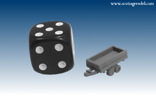 NE042 - Small trailer centre axles with sides