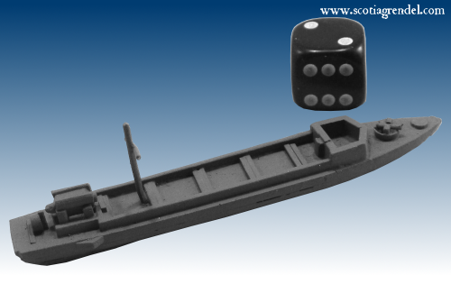 STS77 - Type E WWII Japanese river swamp landing craft - Click Image to Close