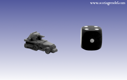 FS0035 - Citroen Kegrese Armored Car Half-Track - Click Image to Close
