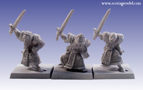 GFR0038 - Stygian Orc with Hand Weapons III - Click Image to Close