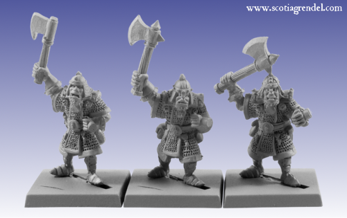 GFR0058 - Half-Orc with Axe I - Click Image to Close