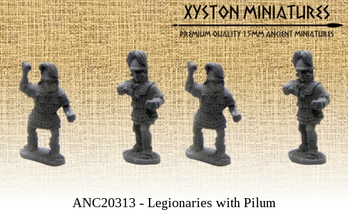 ANC20313 - Marian Romans Legionaries with Pilum