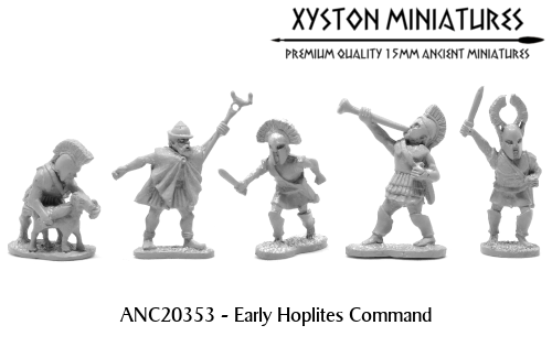 ANC20353 - Early Hoplites Command - Click Image to Close