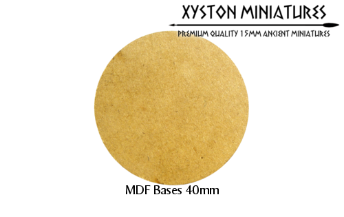 ACR109 - MDF Bases 40mm (round)