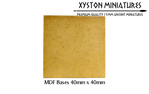 ACR107 - MDF Bases 40mm x 40mm